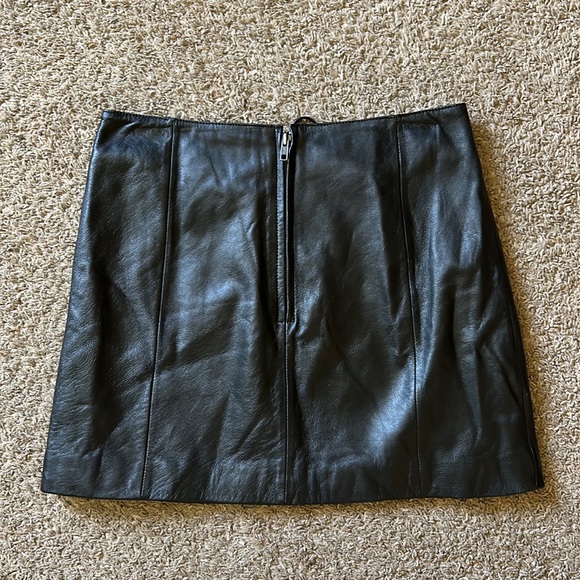 wilson’s lace-up leather skirt - Picture 5 of 5
